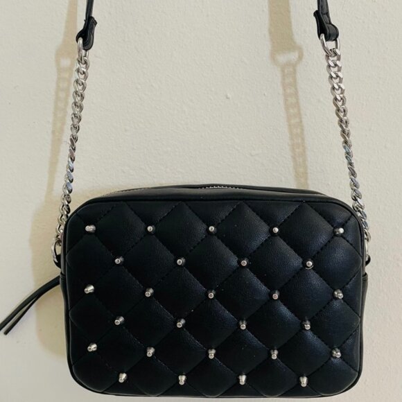 REBECCA MINKOFF CROSSBODY DIAMOND QUILT STUDDED - NWOT - Picture 5 of 10